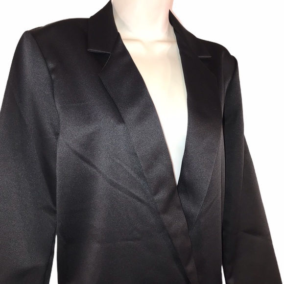 Vintage Black Blazer, Size M - Picture 3 of 7